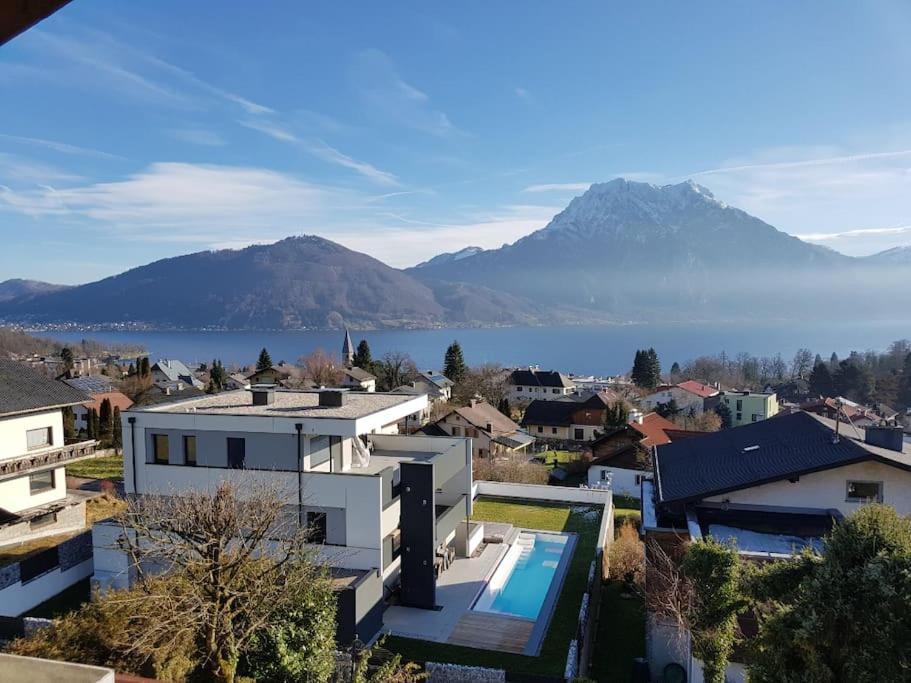 Dachwohnung Mit Seeblick Altmünster Екстериор снимка